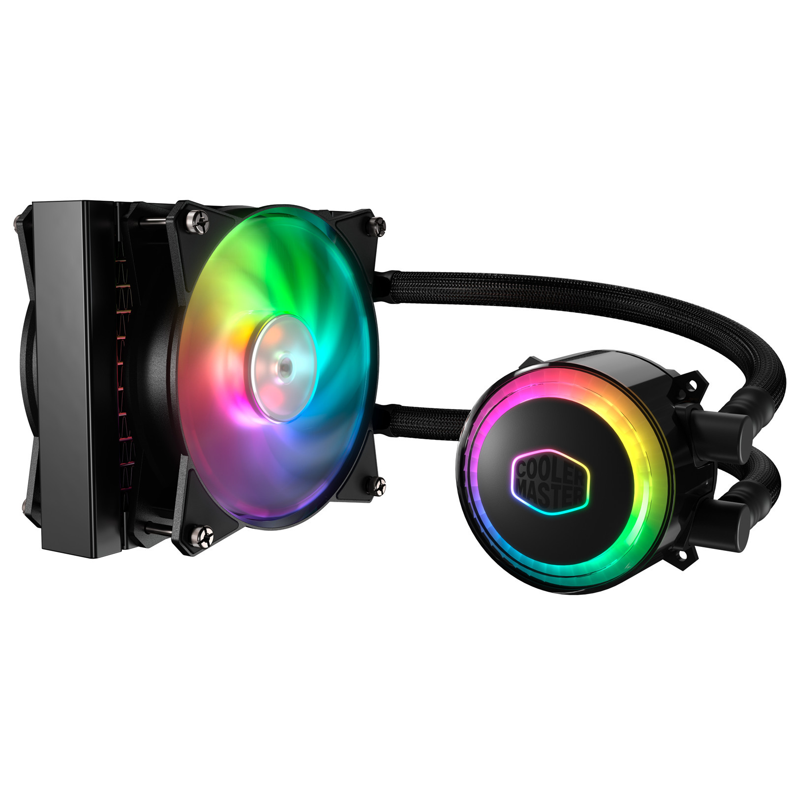 Cooler Master MasterLiquid ML120R All in One Watercooling with Addressable RGB 120MM fan - image
