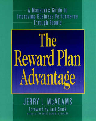 The Reward Plan Advantage by Jerry L. McAdams image
