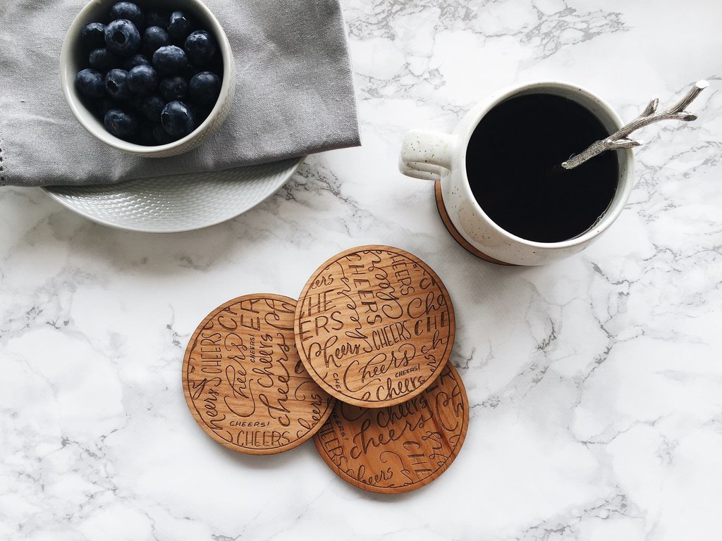 Cardtorial Cheers Coasters