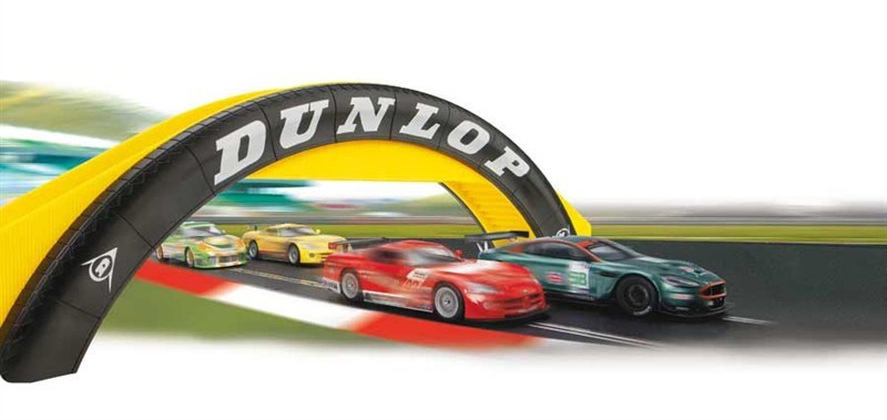 Scalextric Dunlop Footbridge image