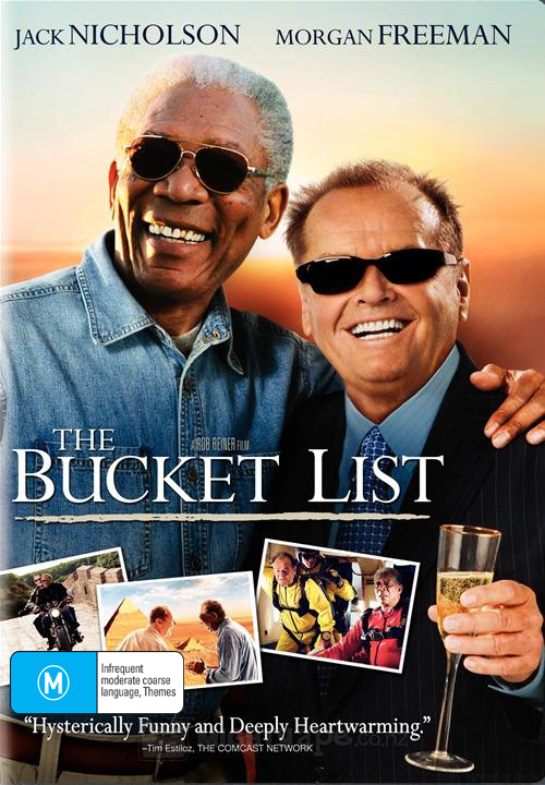 The Bucket List on DVD image