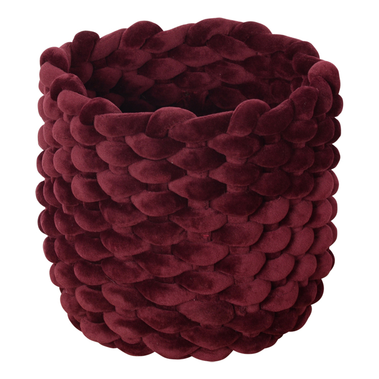 Moxy Velvet Pot Holder (Small) - Burgundy