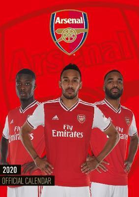 Official Arsenal 2020 A3 Wall Calendar image