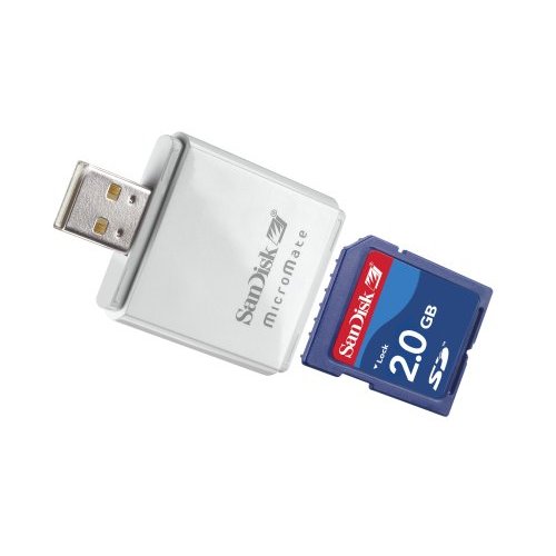 SanDisk SecureDigital 2048MB (2GB) with MicroMate Reader image