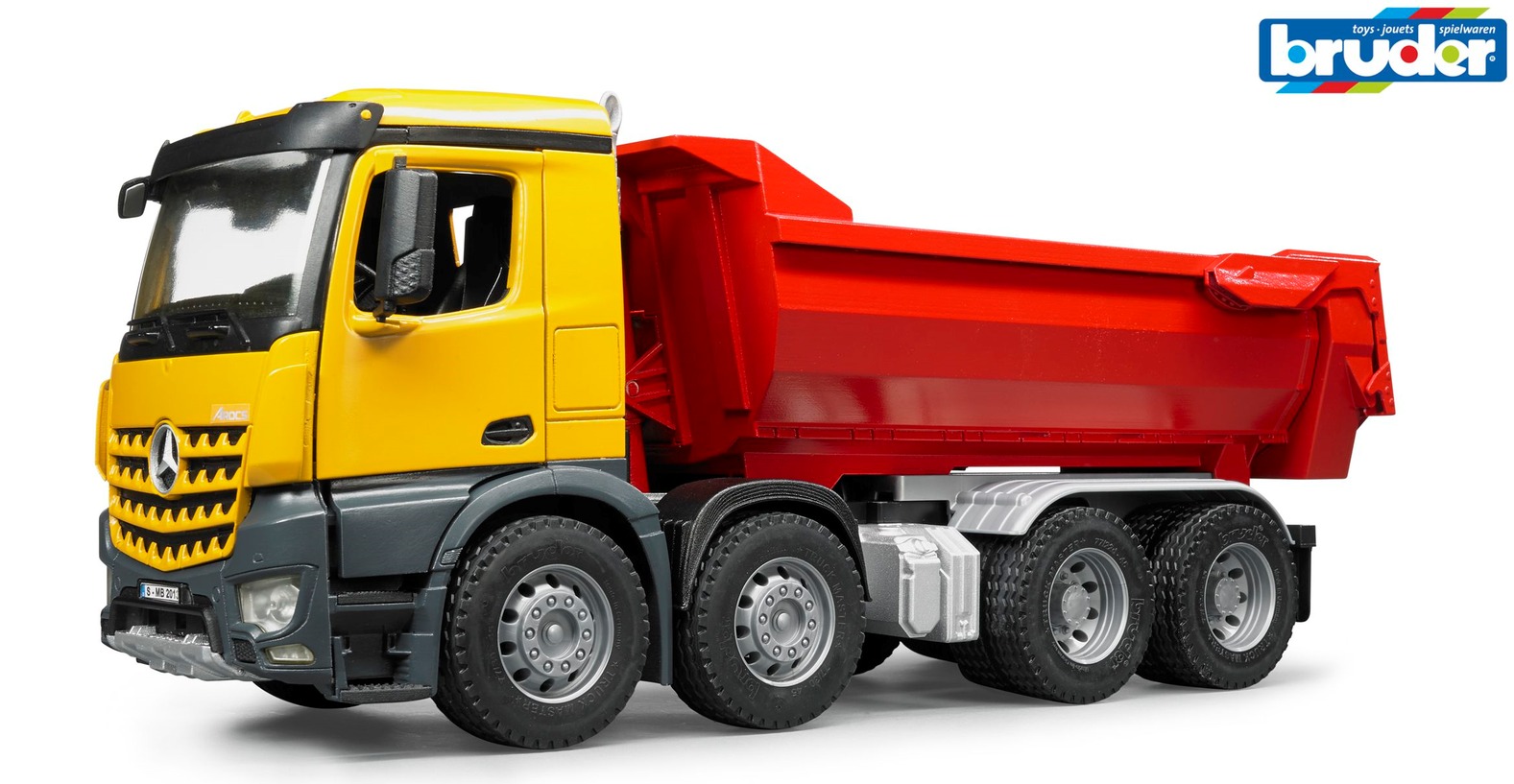 Bruder Mercedes-Benz Arocs Truck Halfpipe Dump Truck image