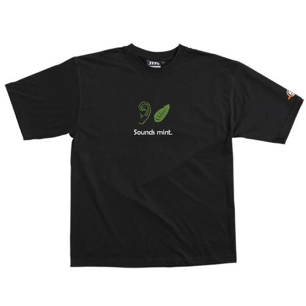 Sounds Mint - Tshirt (Black) for image