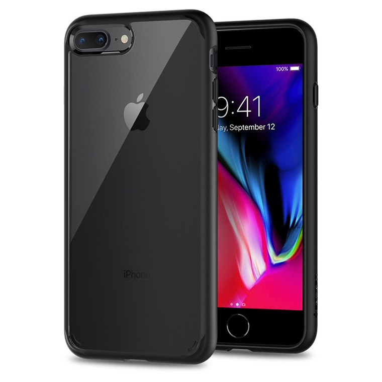 Spigen iPhone 8 Plus /7 Plus Ultra Hybrid 2 Case Black image