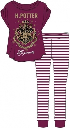 Harry Potter: Hogwarts Womens Pyjama Set - Red/16-18