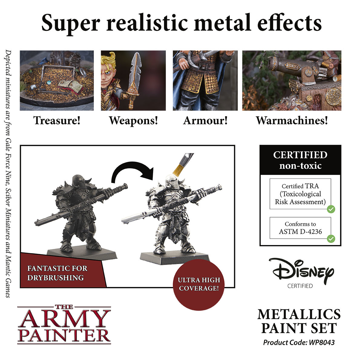 Army Painter: Warpaints - Metallics Paint Set image