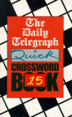 Daily Telegraph Quick Crossword Book 15 image