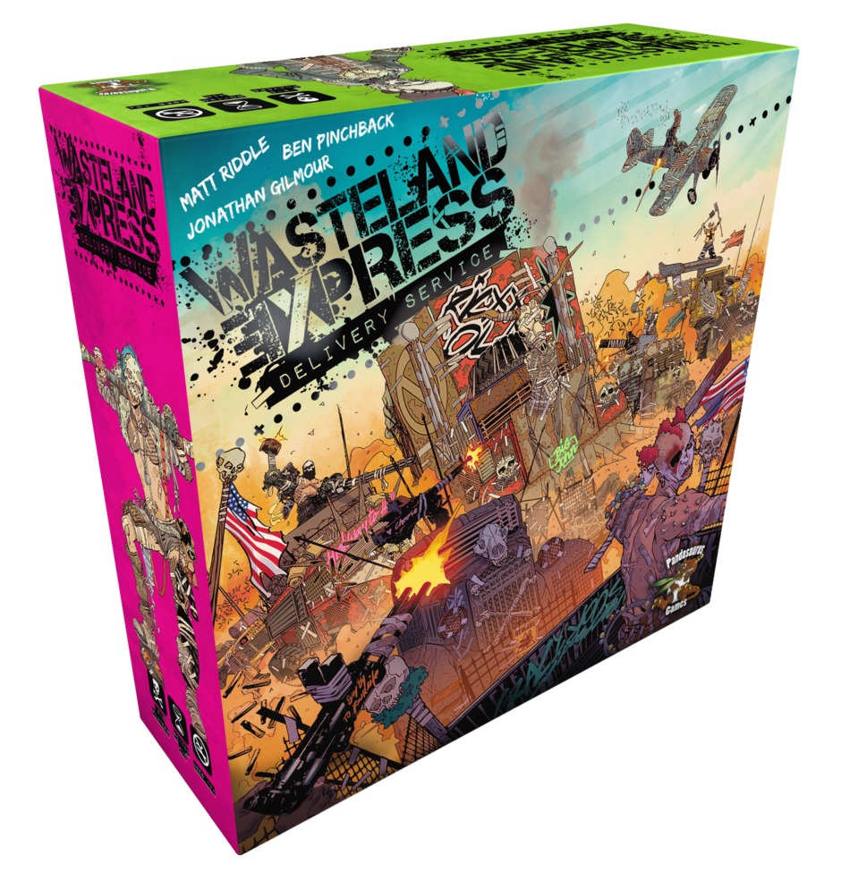 Wasteland Express Delivery Service - Board Game image