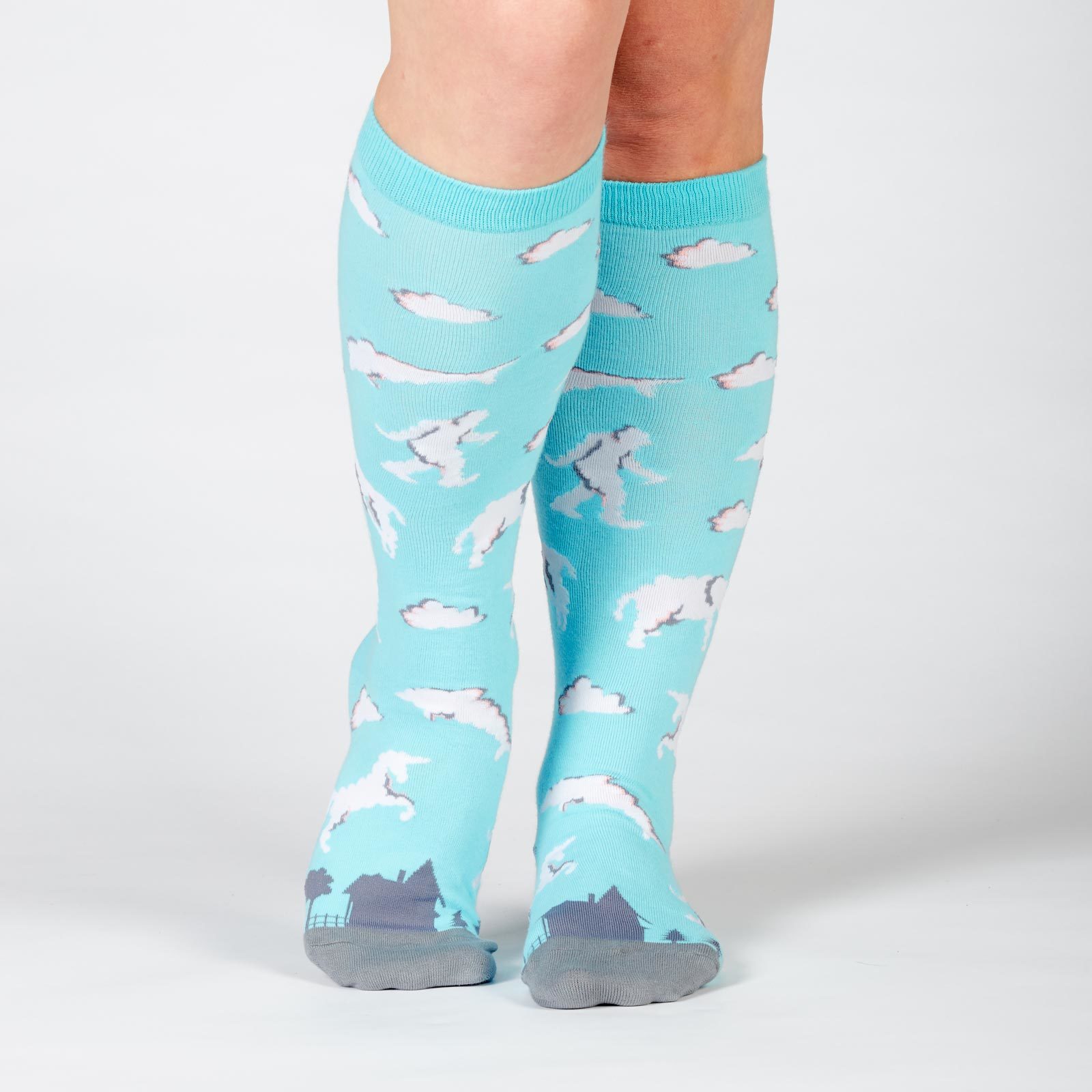 Women's - What Do You See? Knee High Socks