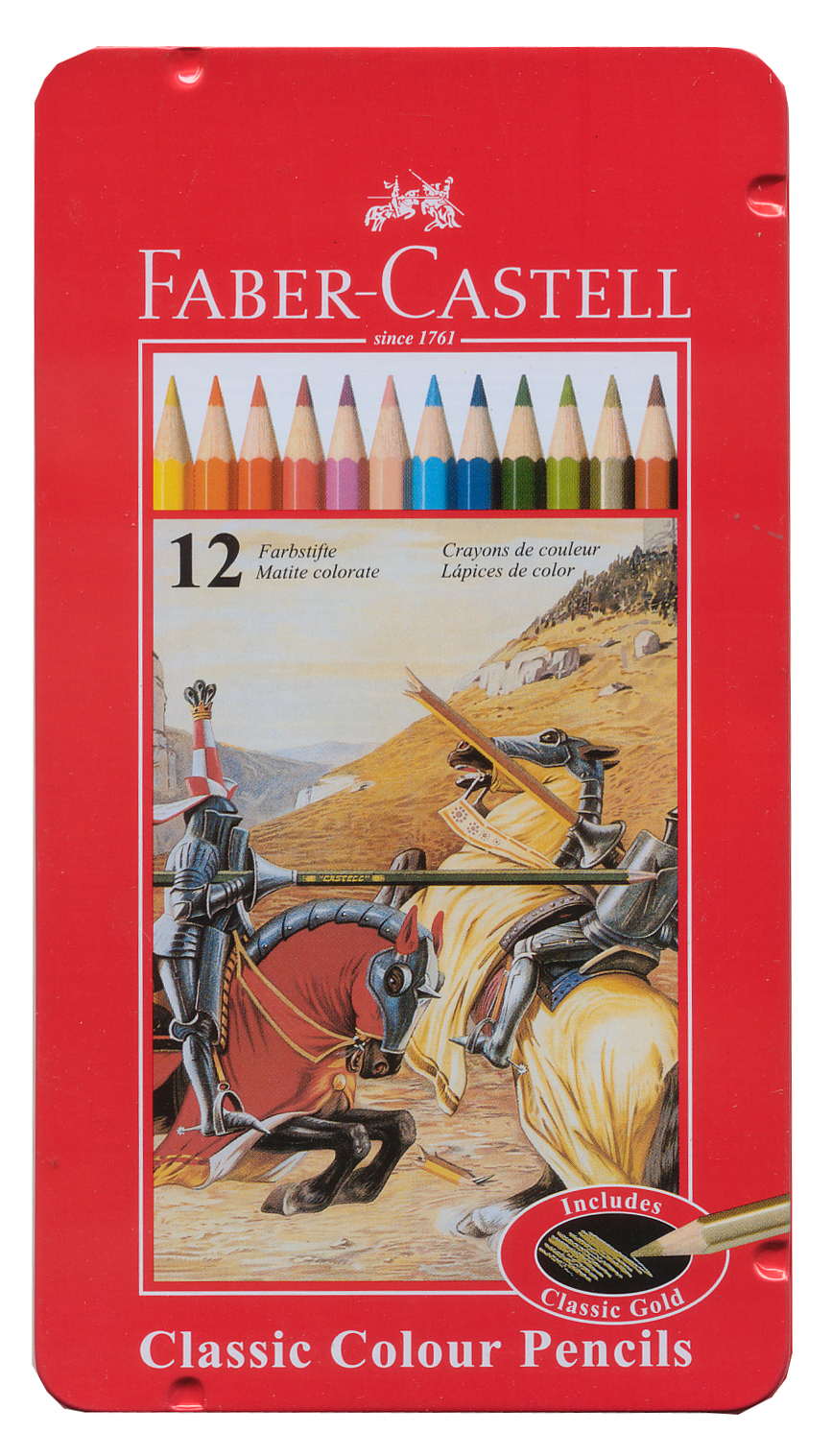 Faber-Castell: Classic Coloured (Tin of 12) image