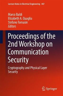 Proceedings of the 2nd Workshop on Communication Security image