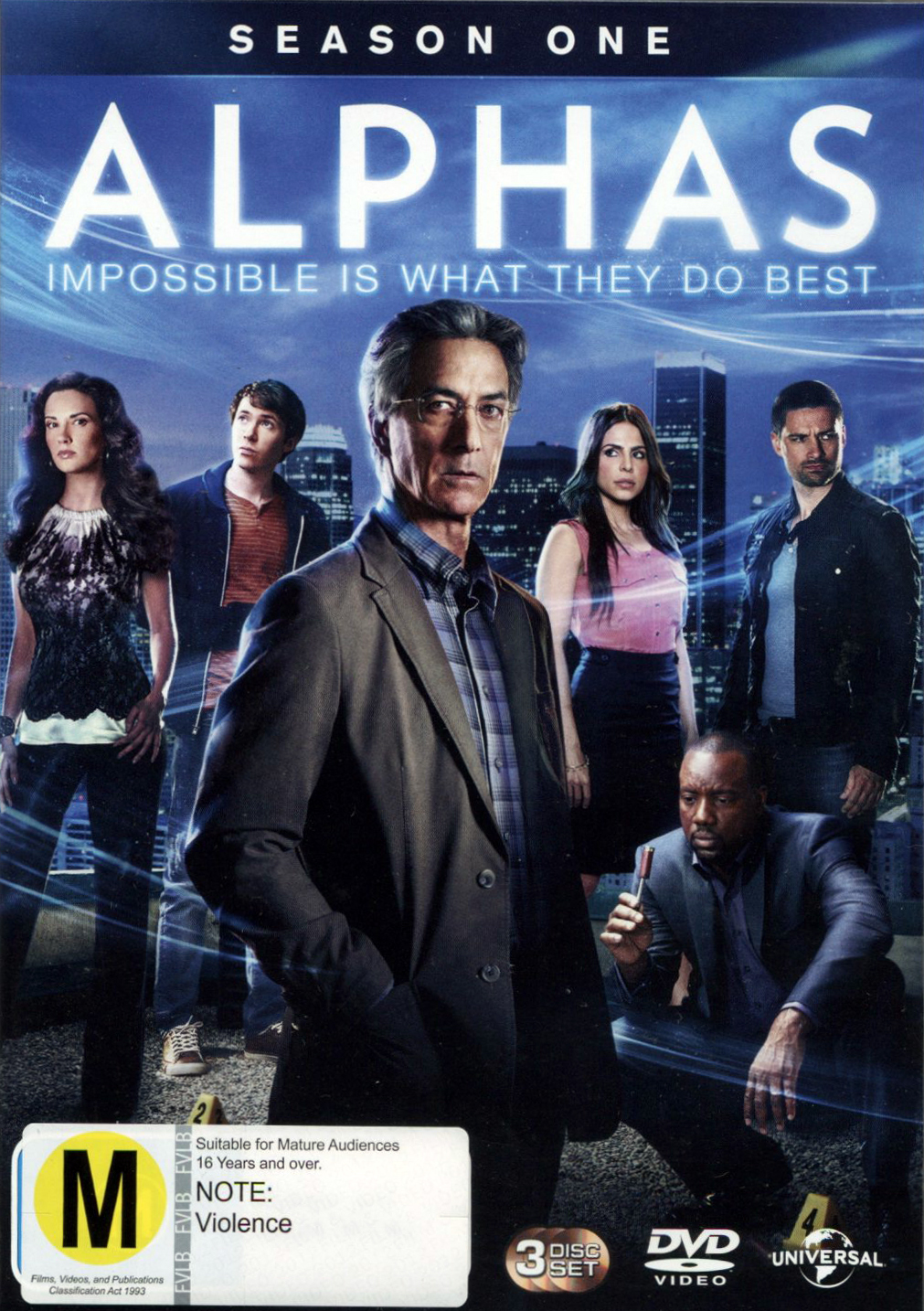 Alphas - The Complete Season One on DVD