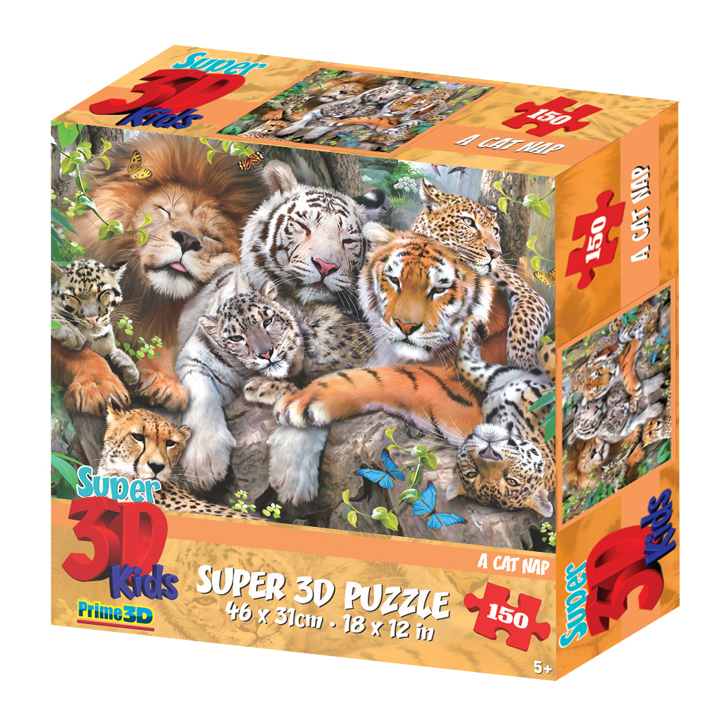 Buy Super 3D 150Piece Jigsaw Puzzle at Mighty Ape Australia