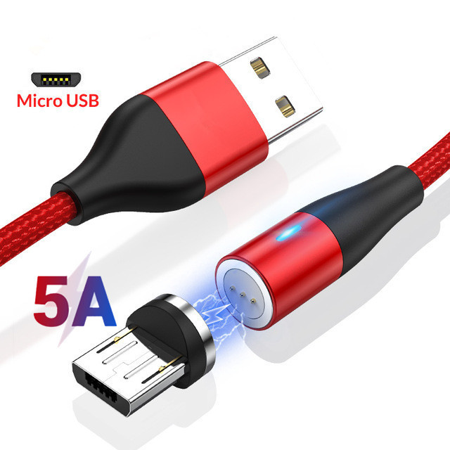 Magnetic USB Fast Charging Cable - Micro USB image