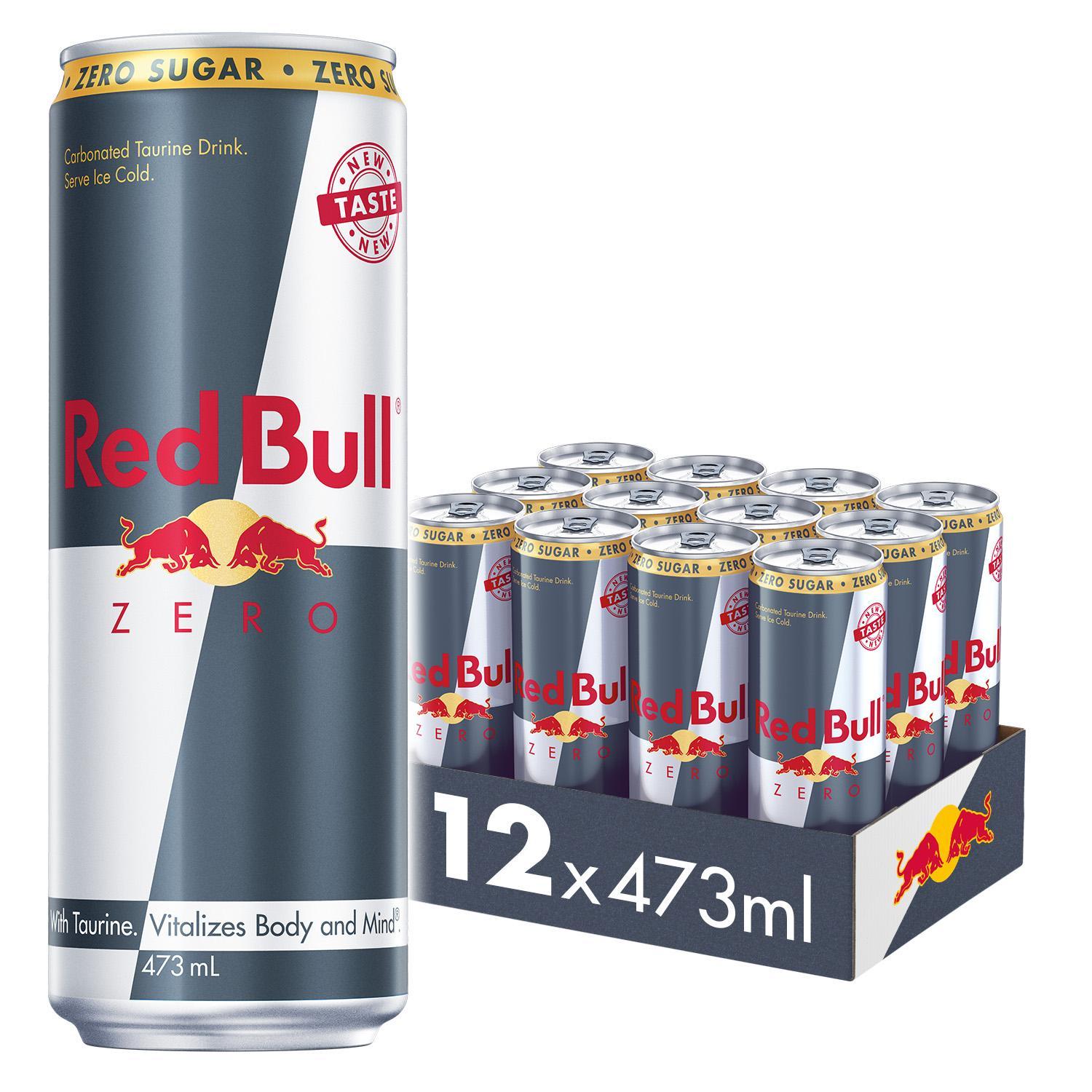 Red Bull Zero Energy Drink 473ml Cans (12 Pack) at Mighty Ape NZ Red Bull Zero Energy Drink 473ml Cans (12 Pack) at Mighty Ape NZ