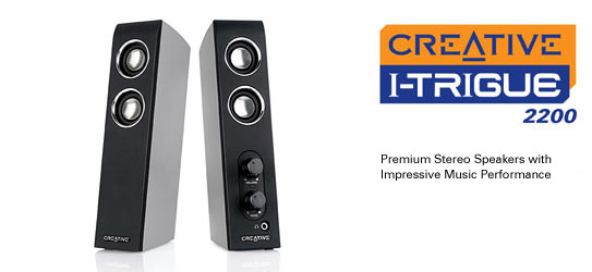 CREATIVE LABS Creative I-trigue 2200 Speakers (Black)