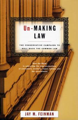 Unmaking Law on Hardback by Jay Feinman