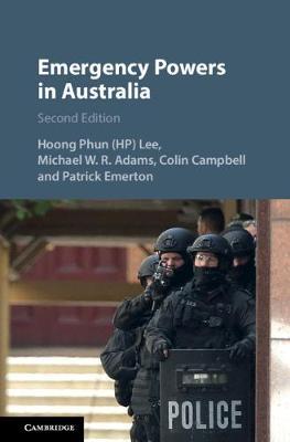Emergency Powers in Australia by Colin Campbell image
