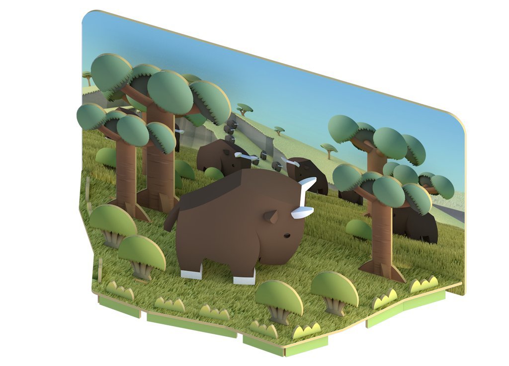 Half Toys: Half Animals - Gnu | Board Game | at Mighty Ape NZ