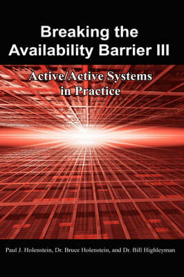 Breaking the Availability Barrier III by Paul J. Holenstein image