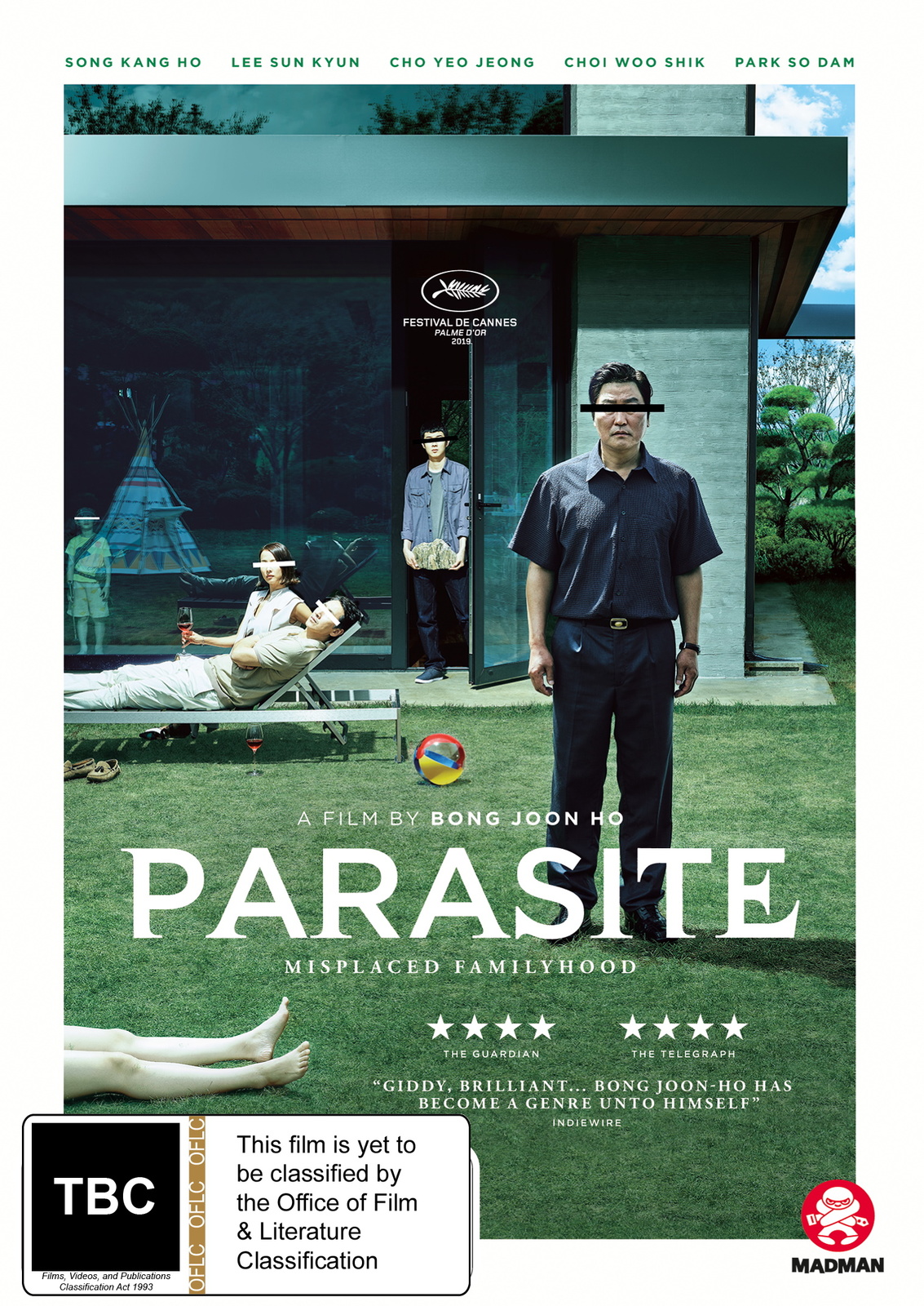 Parasite on DVD image