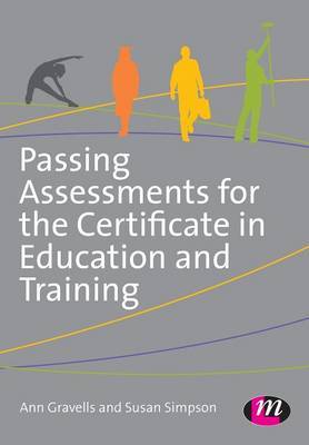 Passing Assessments for the Certificate in Education and Training by Ann Gravells image