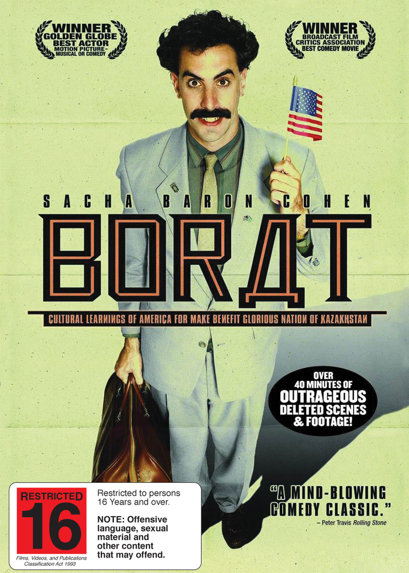 Borat on DVD image