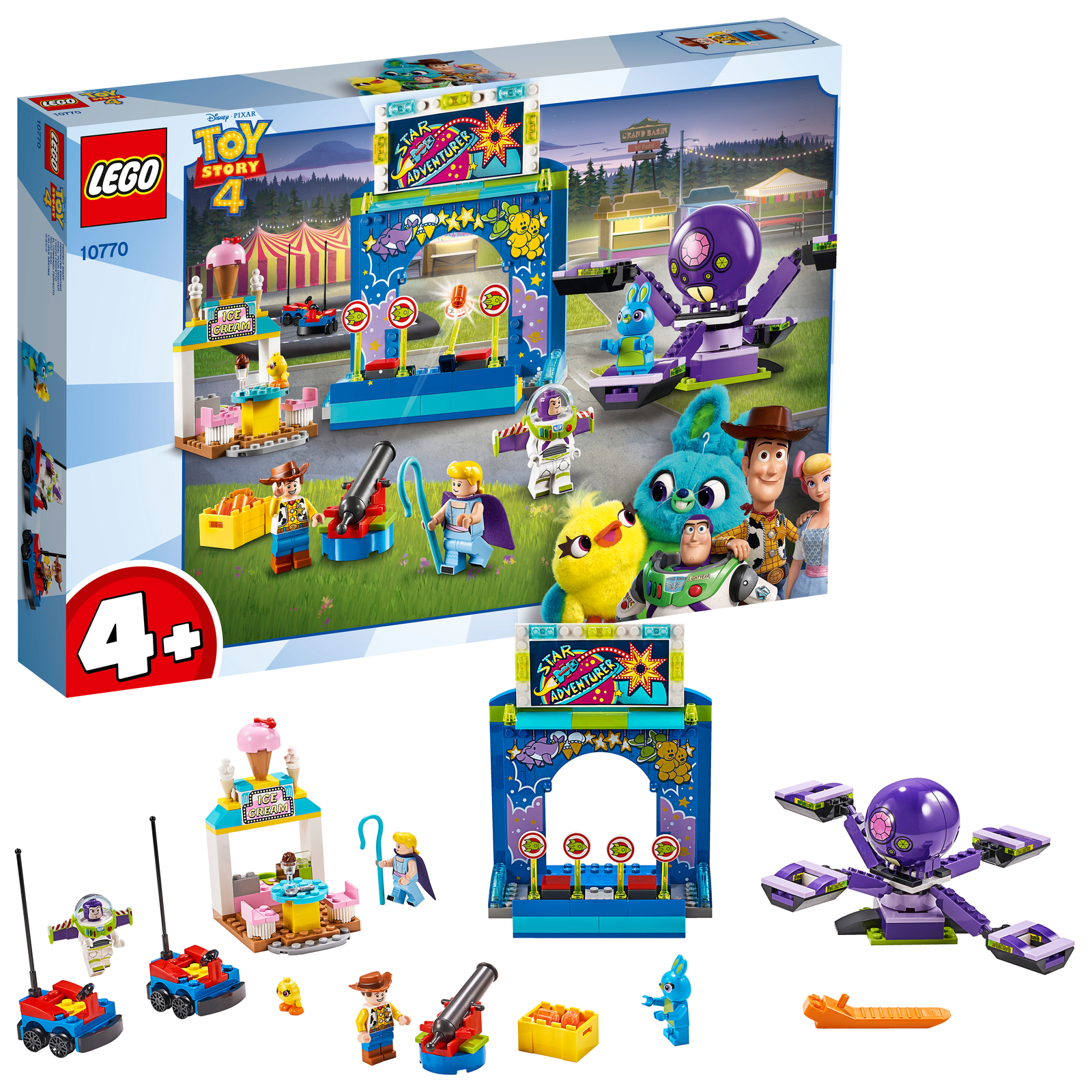 LEGO Disney: Toy Story Buzz & Woody's Carnival Mania! - (10770) image