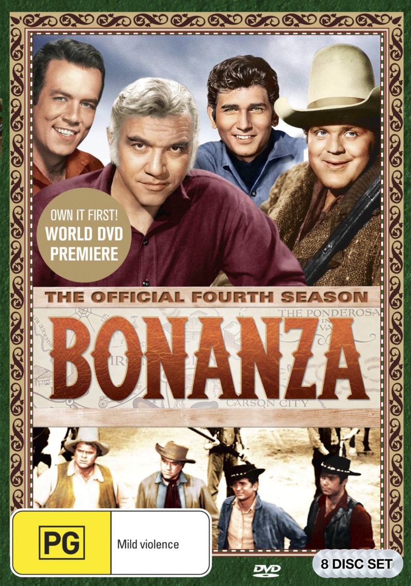 Bonanza Season 4 DVD Buy Now at Mighty Ape NZ