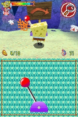 SpongeBob's Atlantis SquarePantis on DS