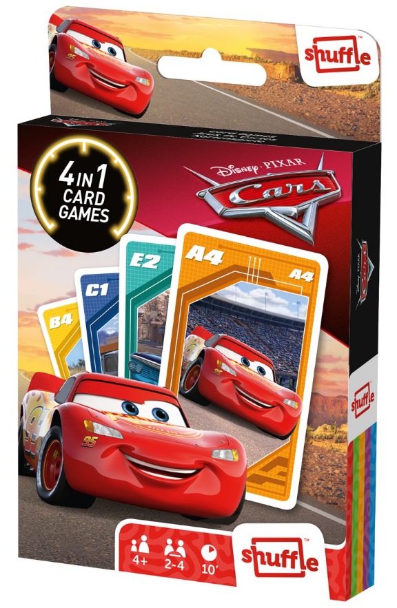Shuffle Disney Cars Board Game at Mighty Ape NZ