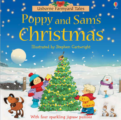Farmyard Tales Chunky Jigsaw - Poppy and Sam's Christmas by Felicity Brooks image