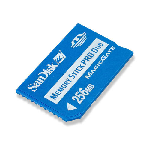SanDisk Memory Stick PRO DUO 256MB image