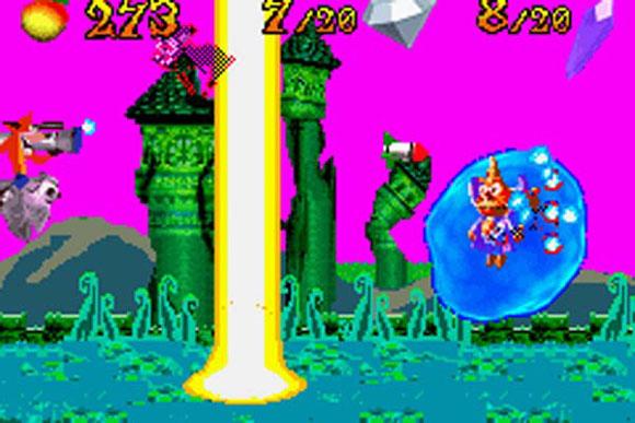 Crash Bandicoot Fusion for Game Boy Advance image