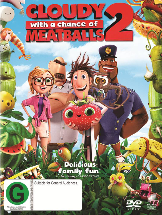 Cloudy with a Chance of Meatballs 2 on DVD image