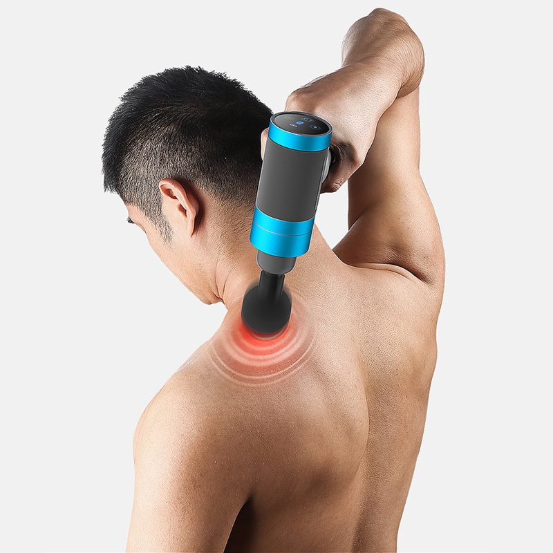 Ape Basics Massage Gun - Blue image