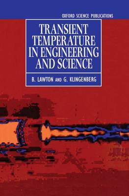 Transient Temperatures in Engineering and Science by B. Lawton image