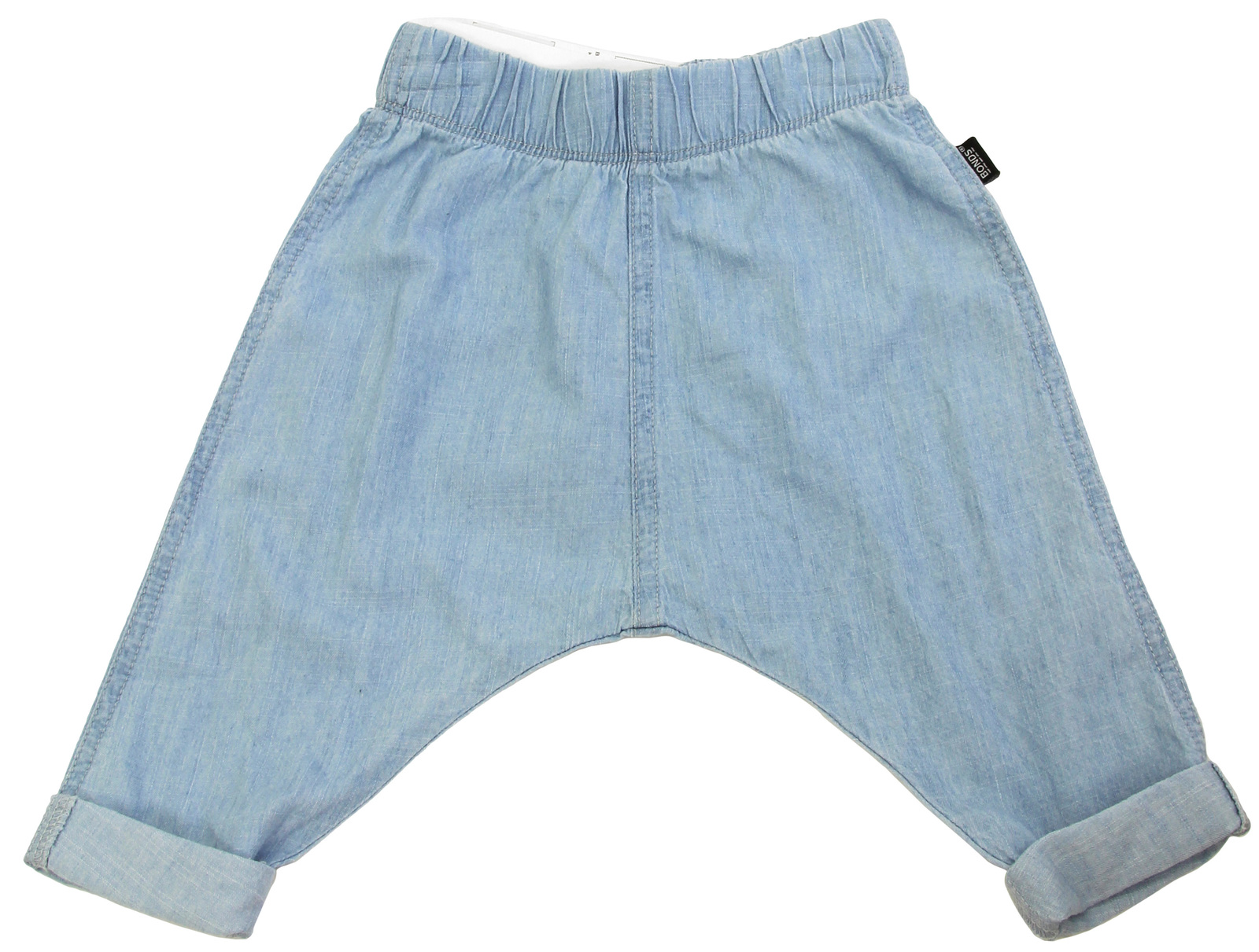 Bonds Chambray Pants - Summer Blue (3-6 Months)