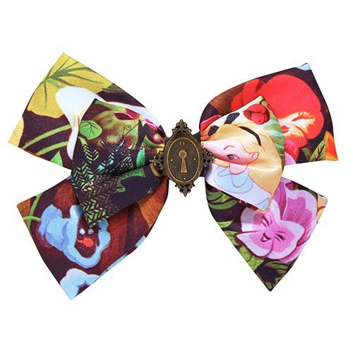 Neon Tuesday: Alice In Wonderland - Enchanted Locket Hair Bow image