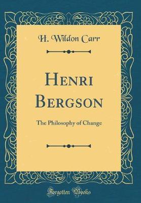 Henri Bergson by H Wildon Carr image