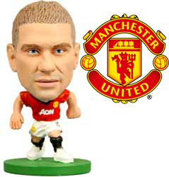 SoccerStarz Nemanja Vidic Manchester United Figurine