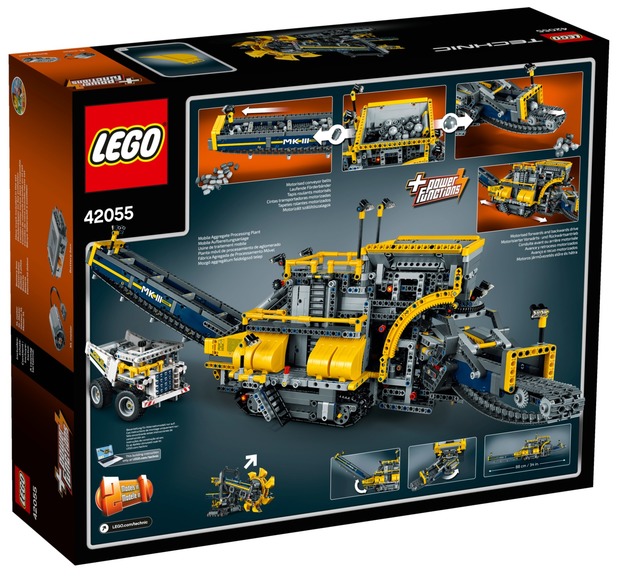 Buy LEGO Technic Bucket Wheel Excavator (42055) at Mighty Ape NZ