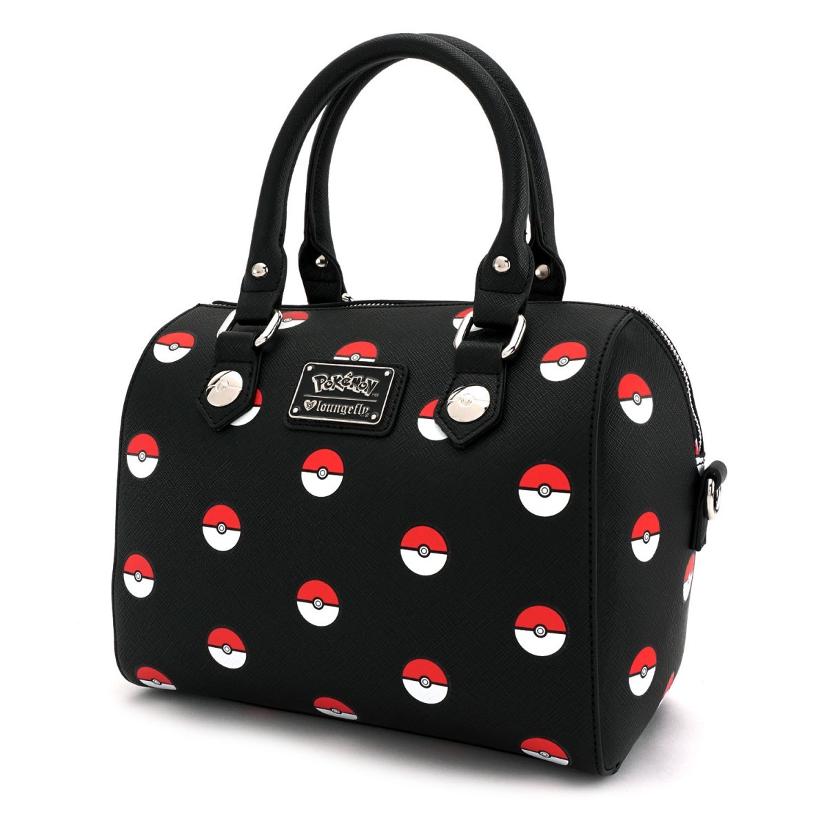 Loungefly Pokemon Pokeball Print Duffle Bag