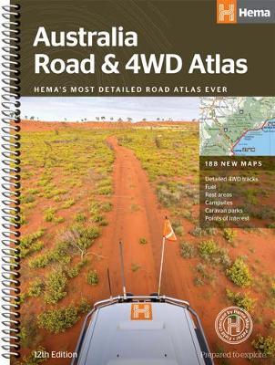 Australia Road and 4WD atlas spiral image