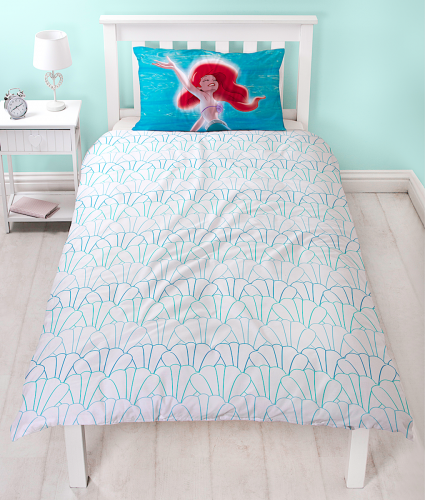 Disney: Reversible Duvet Cover Bedding Set - The Little Mermaid (Single) image