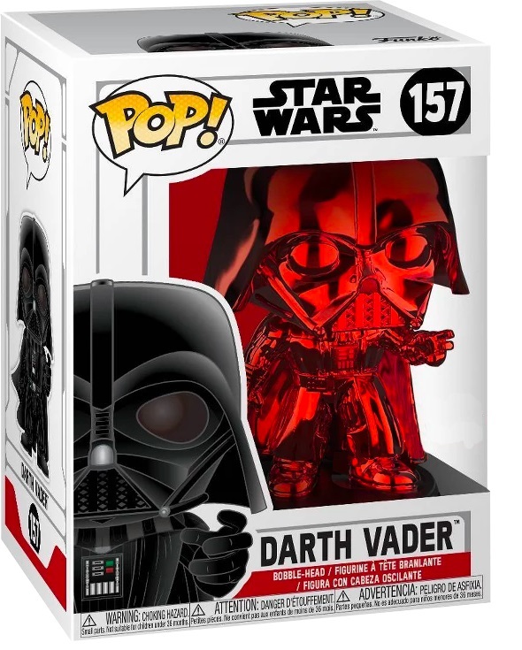 Star Wars - Darth Vader (Red Chrome) Pop! Vinyl Figure image