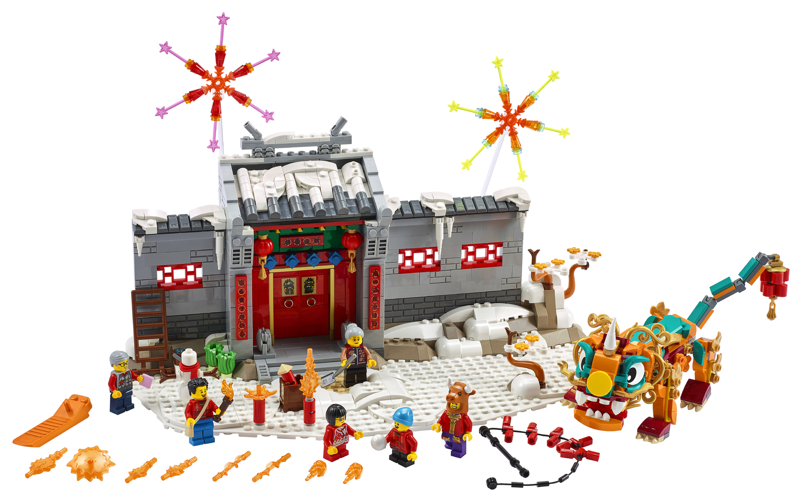LEGO Festivals: Lunar New Year - Story of Nian (80106) image
